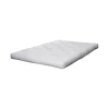 Bela mehka futonska vzmetnica 200x200 cm Triple latex – Karup Design