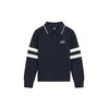 WE Fashion Pulover temno modra/bela