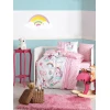 Lessentiel Maison Komplet posteljine Unicorn, 100x150 cm, Rozi