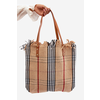 Large Woven Beach Bag Brown Avonas