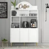 Hanah Home Kuhinjski ormar Lyon 120, Belo-zlatni