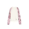 Desigual Pulover temno liila/staro roza/rjasto rdeča/volneno bela