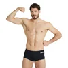 Mens swimsuit arena team swim low waist short solid black xxl - uk40