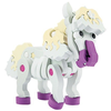 Toi Toys 3D sestavljanka iz pene KONJ PONI VELIKA 59 kosov mehka pena