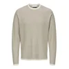 Only & Sons Pulover Timmy  greige