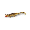 Gumeni krokodil 30cm Rjava