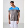 Tommy Life Majica T-Shirts modra / siva