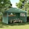 Šator za zabave Zelena 292 x 440 x 315 cm Oxford tkanina