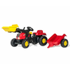 Rolly Traktor Kid Sa Utovarivačem I Prikolicom, Crveni