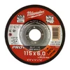 MILWAUKEE Brusna ploča za metal PRO+ 115 x 6 x 22.2 mm