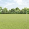 Stup za ogradu 5 pcs Srebrno 150 cm Čelik