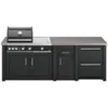 Grandpro Letna kuhinja 251 ALU Series - Graphite + Premium plus [SGPP3NFDD0]