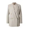 BOSS Blazer Jaleto svetlo siva