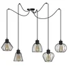 GH Viseča svetilka Pajek, različne barve, Loft LED