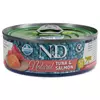 N&D Vlažna hrana za mačke Can Cat Natural Tuna&Salmon, 70g