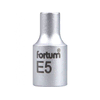 FORTUM nasadni ključ notranji TORX 1/4, E 5, D 25 mm 4701705