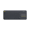 Logitech Wireless Touch Keyboard K400 Plus Black (UK English) (920-007143)