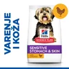 Hills Science Plan Sensitive Stomach & Skin Adult Small & Mini Hrana za Pse s Piletinom