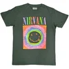 Nirvana Majica Smiley Glow Box Green XL