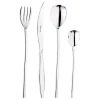 Set jedilnega pribora TULIPANI, set 24 kosov, srebrna, Pintinox