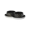 MODERNA Posuda za pse i mačke Trendy Dinner Luxurious, 2x350m, Crna