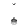 Luster na sajli MONTE 1xE27/60W/230V prečnik 20 cm, matni hrom