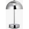 Lampa na bateri?e Aurora, O16xH25cm, srebrne bo?e