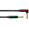 Cordial CRI 3 RP Silent Black 3 m Kotni - Ravni Instrumentalni kabel (Kot novo)