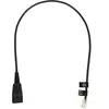 Jabra QD Cord to RJ10, straight, 0,5 meters, standard-allocation (8800-00-01)