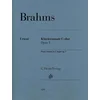 BRAHMS:PIANO SONATA C-DUR OP.1