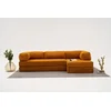 Atelier del Sofa Ugaona garnitura Comfort, 290 cm, Narandžasta