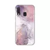 Silikonska maska za Samsung A202F Galaxy A20e Pink Marble Print šarena