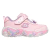 Skechers Patike za devojčice S Lights Lil Butterfly Bliss, 303066N-LPMT, Roze