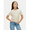Calvin Klein Jeans Majica Mono Mini Badge LV1CKSJA30 Bež Regular Fit