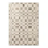 Kremno bela ročno tkana volnena preproga 80x150 cm Boho 1.0 Structa – Vikosa
