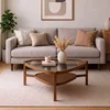 Hanah Home klub sto Capella 95, 95 cm, orah