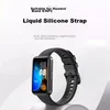 Kovol Zamenska narukvica za pametni sat za Huawei Band 10/9/8, Crna