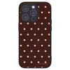 ULTIMATE CASE MagSafe za Apple iPhone 14 Pro - Peach Dots & Chocolate