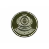 shumee Našitek Diver (olivno srebrn) - Podloga za likanje/toplotno varjenje - Vezen našitek/značka/emblem