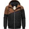 Ragwear Zimska jakna Wings rjava/črna