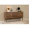 Hanah Home Konzola Vina, 170x82,5x45 cm, Orah