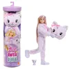Barbie: Cutie Reveal presenečenje lutka - Muca - Mattel