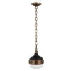 Feiss FE-CADENCE-1P-MB - Luster na lancu CADENCE 1xE27/75W/230V