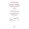 BROUWER:ETUDES SIMPLES SERIE 2 NO.6 a 10