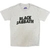 Black Sabbath Black Wavy Logo Grey XL Majica