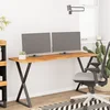 Ploča za radni stol 160x50x2,5 cm pravokutna od drva bagrema