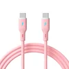 shumee Kabel USB tipa C/USB tipa C 1m AK-USB-66 60W silikonski roza