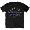 Aretha Franklin Respect Black L Majica