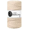 Bobbiny 3PLY Macrame Rope 3 mm 100 m Warm Beige Vrvica