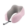 INF Potovalni U-vzglavnik s 360° oporo vratu, ledena svila, spominska pena Pink, (5000286767)
